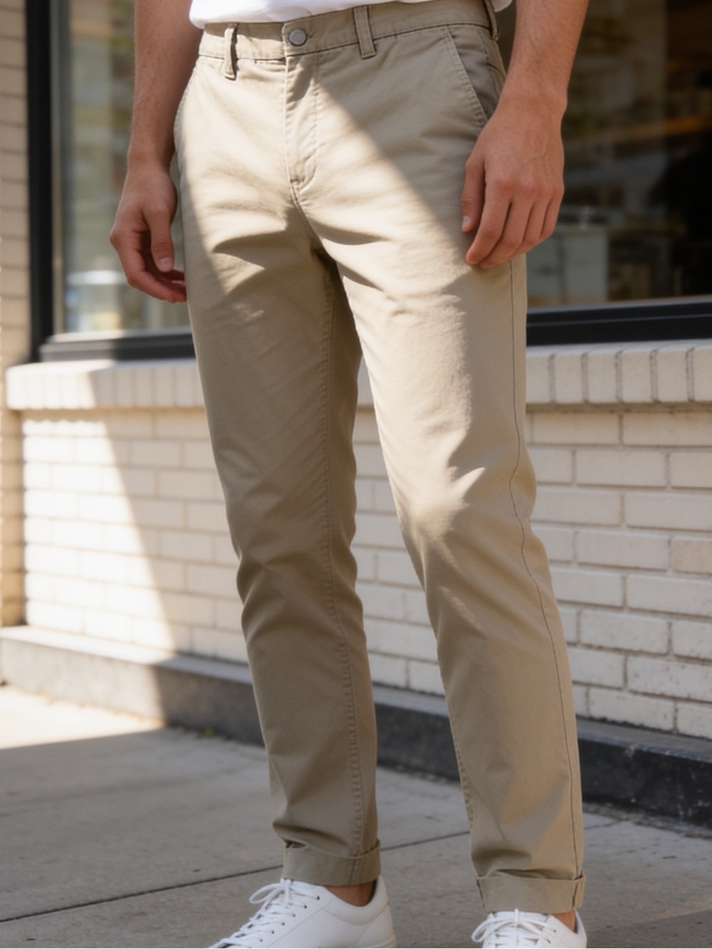 Bonobos Tan Chinos - Classic Straight Fit
